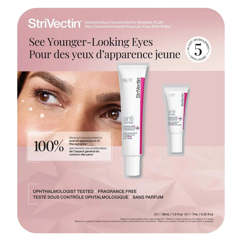 StriVectin Intensive Eye Concentrate for Wrinkles PLUS, 38.35 g + 7.09 g